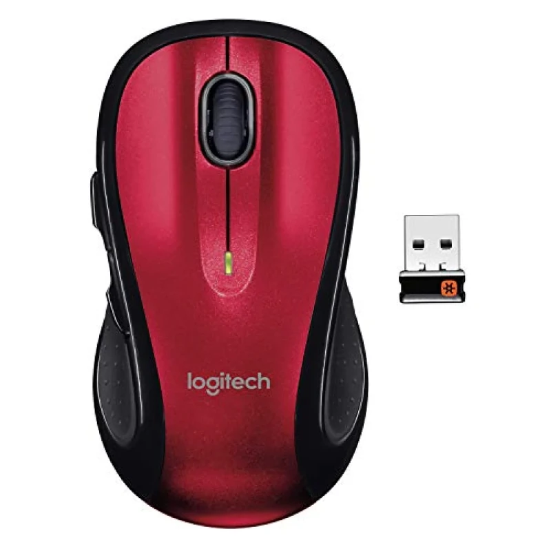 Logitech M510 - Wireless Laser Mouse, 1000 DPI, Red color - Featured Image