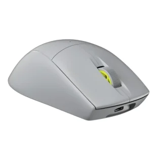 Corsair M75 AIR - Wired, Wireless, Bluetooth Wireless Optical Mouse, 26000 DPI, Gray color