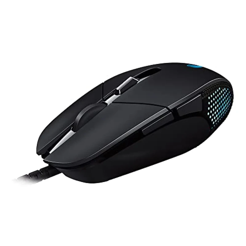 Logitech G302 Daedalus Prime Moba - Wired Optical Mouse, 4000 DPI, Black / Blue color - Featured Image