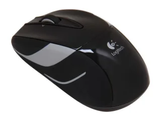 Logitech Wireless Mouse M525 - Wireless Optical Mouse, Black / Gray color