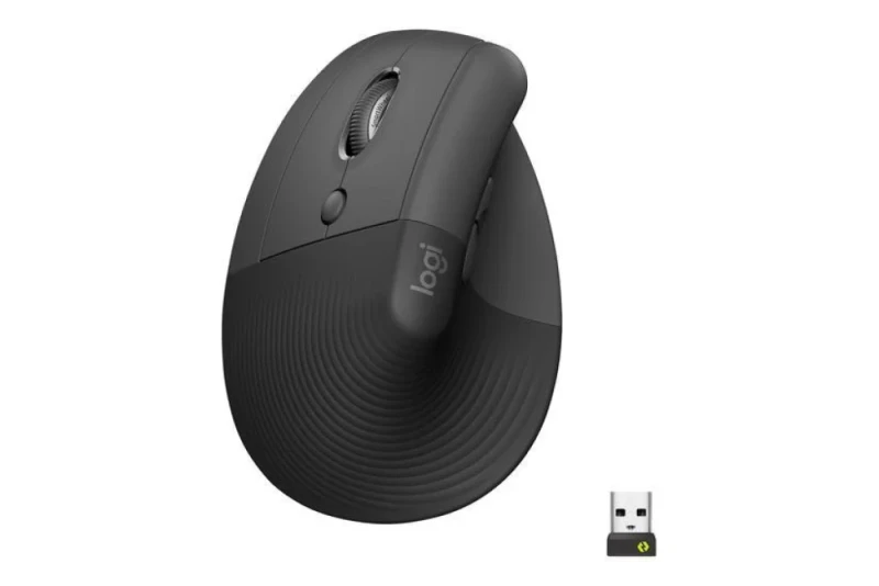 Logitech Lift for Business - Wired, Wireless, Bluetooth Wireless Optical Mouse, 4000 DPI, Black color - Featured Image
