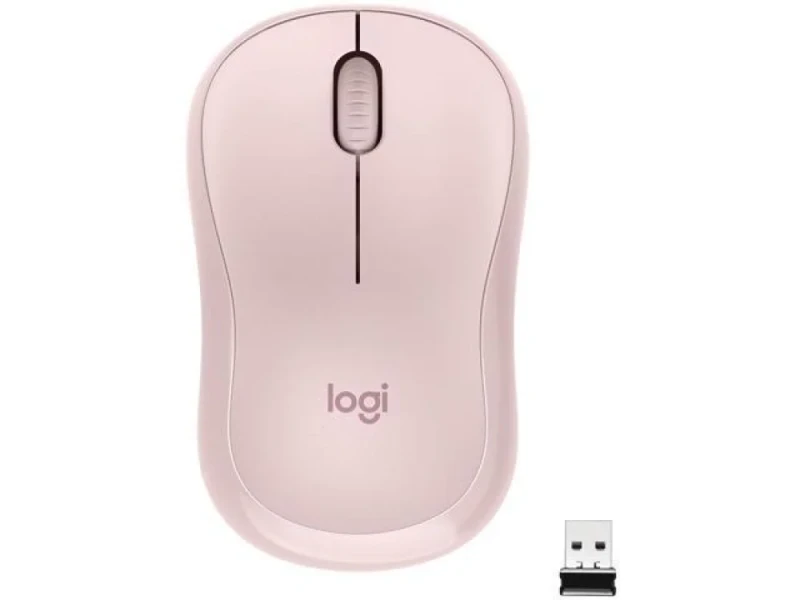 Logitech M220 Silent - Wired, Wireless Optical Mouse, 1000 DPI, Pink color - Featured Image