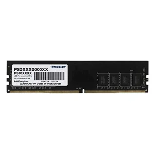 Patriot Signature Line 32 GB - 1 x 32GB, DDR4 288-pin DIMM, 2666MT/s, CL19, Black color