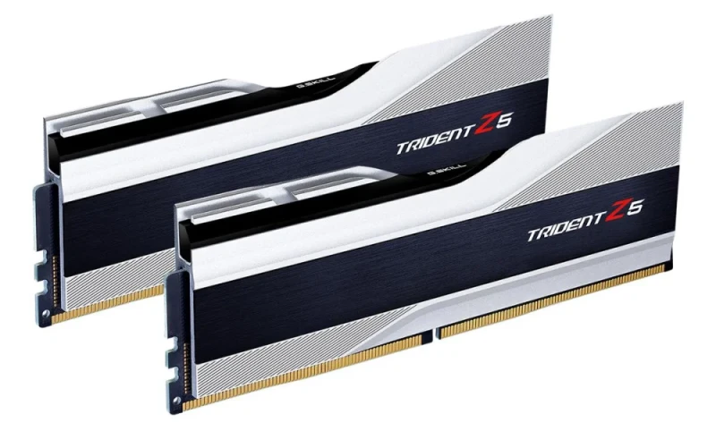 G.Skill Trident Z5 32 GB - 2 x 16GB, DDR5 288-pin DIMM, 6000MT/s, CL36, Silver / Black color - Featured Image