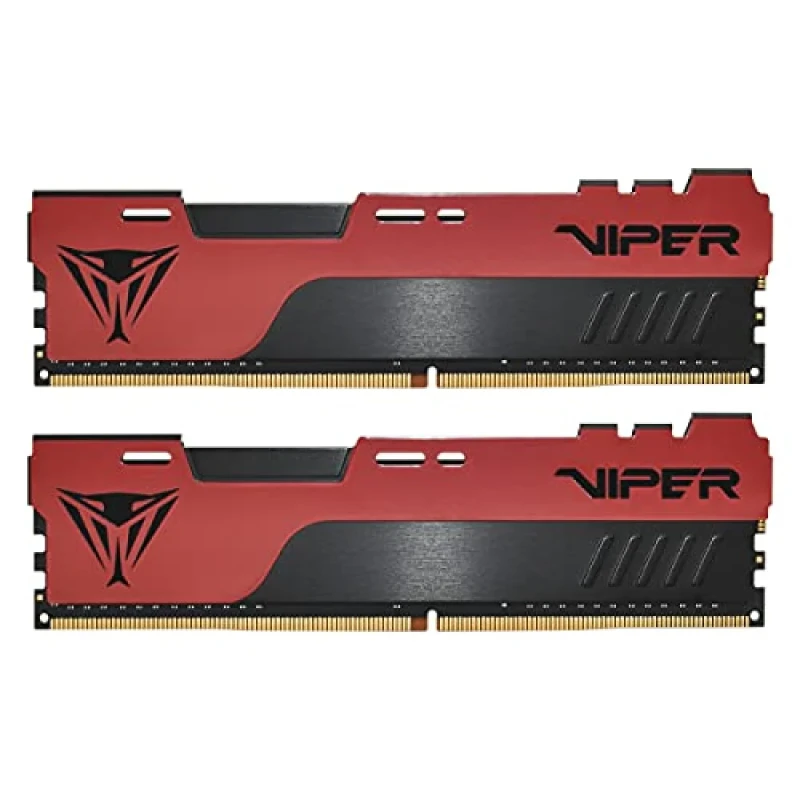 Patriot Viper Elite II 64 GB - 2 x 32GB, DDR4 288-pin DIMM, 3200MT/s, CL18, Red / Black color - Featured Image