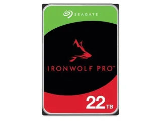Seagate IronWolf Pro NAS - 22 TB 7200 RPM, SATA 6.0 Gb/s, 3.5", 512 MB Cache memory