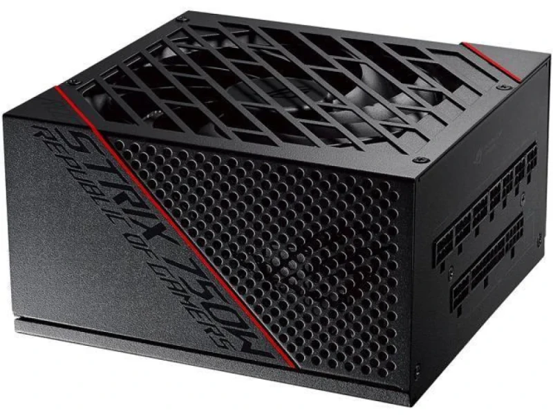 Asus ROG Strix - 750 W ATX Power Supply, 80+ Gold, Fully Modular, Black / Red Color - Featured Image