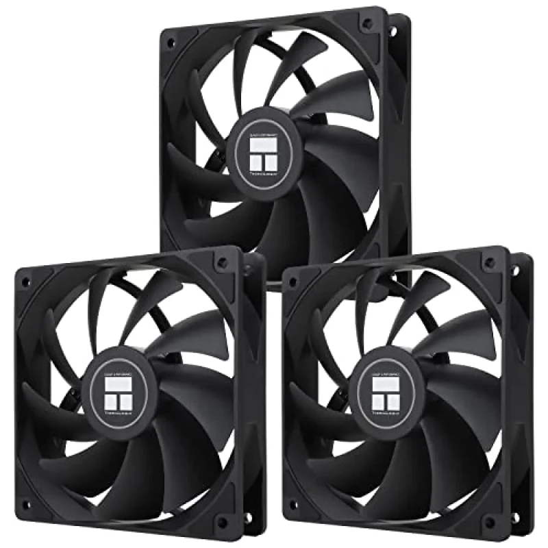 Thermalright TL-C12C X3 3-Pack - 120mm PWM fan, 25.6 dB, 66.17 CFM Airflow, 1550 RPM, Black Color - Featured Image