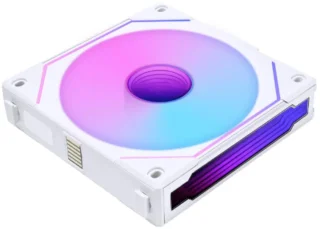 Lian Li Uni Fan SL-Infinity - 140mm PWM fan, 28.6 dB, 71.6 CFM Airflow, 200 - 1600 RPM, White Color