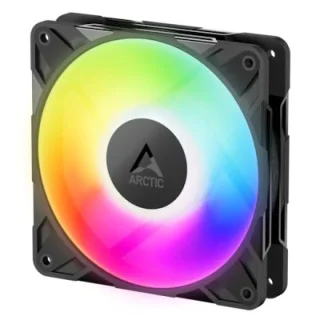 ARCTIC P12 Pro A-RGB - 120mm PWM fan, 77 CFM Airflow, 600 - 3000 RPM, Black Color