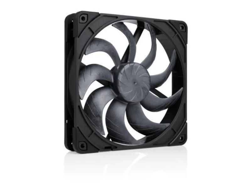 Noctua NF-A14x25 G2 PWM chromax.black - 140mm PWM fan, 0 - 24.8 dB, 0 - 91.58 CFM Airflow, Black Color - Featured Image