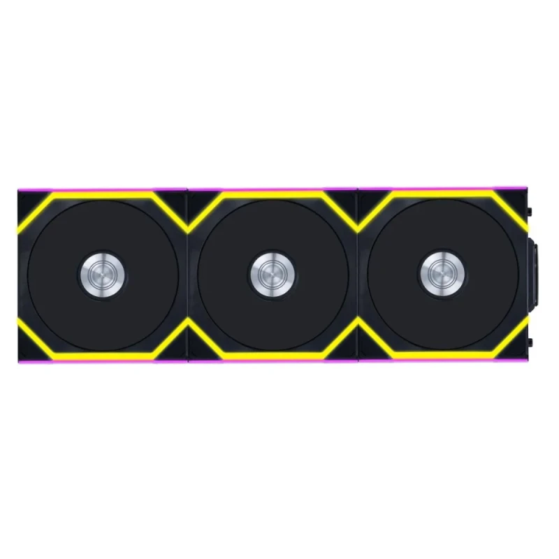 Lian Li UNI FAN SL Wireless 3-Pack - 120mm PWM fan, 28.5 dB, 64.05 CFM Airflow, 400 - 2000 RPM, Black Color - Featured Image