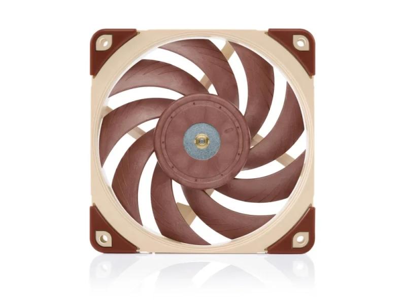 Noctua A12x25 PWM - 120mm PWM fan, 18.8 - 22.6 dB, 49.73 - 60.1 CFM Airflow, 450 - 2000 RPM, Brown Color - Featured Image