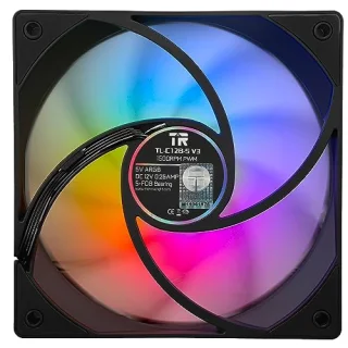 Thermalright TL-C12B-S V3 - 120mm PWM fan, 25.6 dB, 66.17 CFM Airflow, 1500 RPM, Black Color