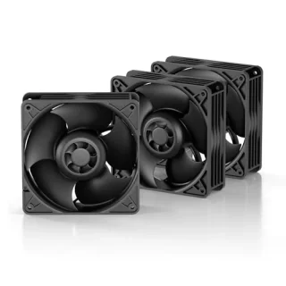 ARCTIC S12038-8K 3-Pack - 120mm PWM fan, 220 CFM Airflow, 800 - 8000 RPM, Black Color