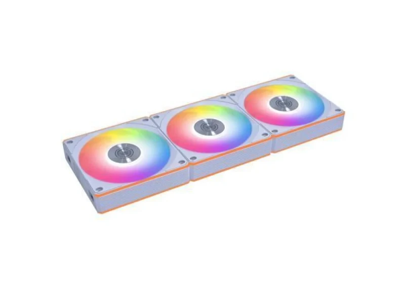 Lian Li UNI FAN CL Wireless 3-Pack - 120mm PWM fan, 29.8 dB, 77.34 CFM Airflow, 250 - 2150 RPM, White Color - Featured Image