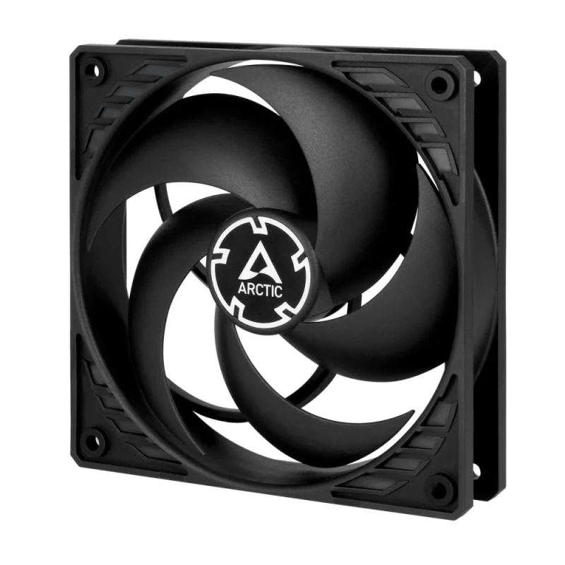 ARCTIC P12 Silent - 120mm fan, 24.1 CFM Airflow, 1050 RPM, Black Color - Featured Image