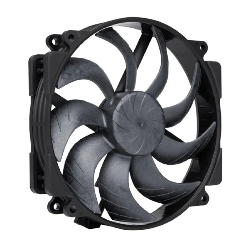 Noctua NF-A14x25r G2 PWM chromax.black - 140mm PWM fan, 0 - 24.8 dB, 0 - 91.58 CFM Airflow, Black Color - Featured Image