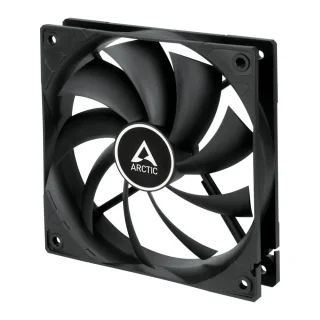 ARCTIC F12 - 120mm fan, 22.5 dB, 53 CFM Airflow, 1350 RPM, Black Color
