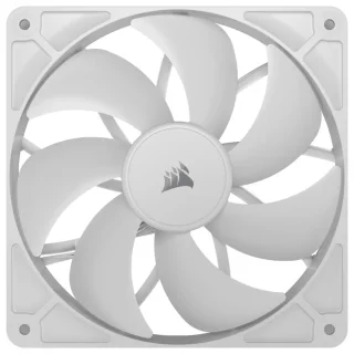 Corsair RS140 - 140mm PWM fan, 10 - 36 dB, 14.6 - 95.5 CFM Airflow, 330 - 1700 RPM, White Color