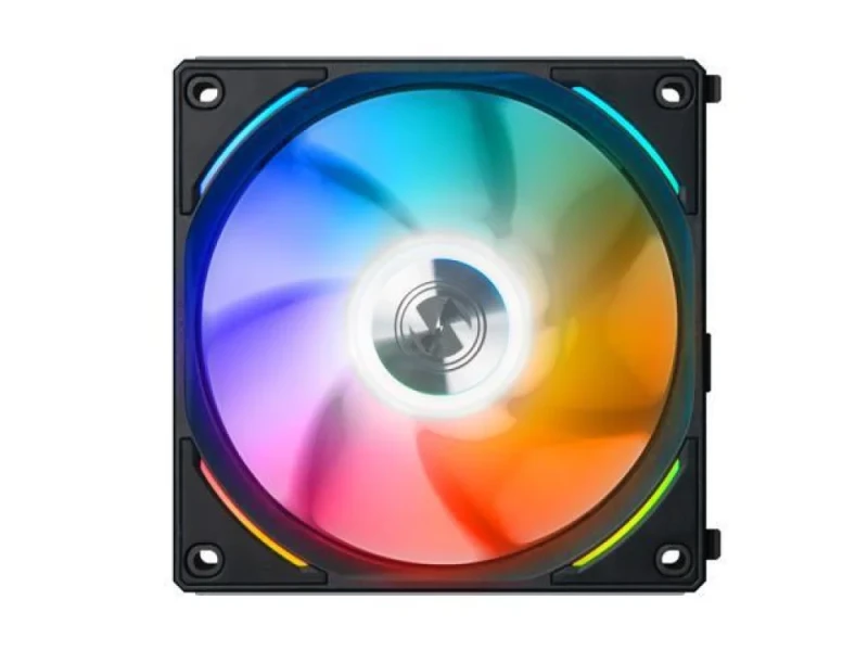 Lian Li Uni Fan AL - 120mm PWM fan, 17 - 28.3 dB, 64.5 CFM Airflow, 800 - 1900 RPM, Black Color - Featured Image