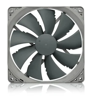 Noctua P14s redux-900 - Size140 mm, Airflow49.26 CFM Side Panel, Noise Level13.2 dB External Volume, Black / Gray Color - 140mm fan, 13.2 dB, 49.26 CFM Airflow, 900 RPM, Black / Gray Color