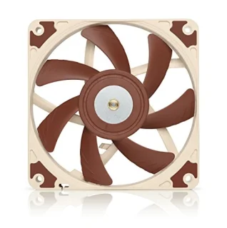 Noctua A12x15 FLX - 120mm fan, 10.2 - 23.9 dB, 27.37 - 55.44 CFM Airflow, 950 - 1850 RPM, Brown Color