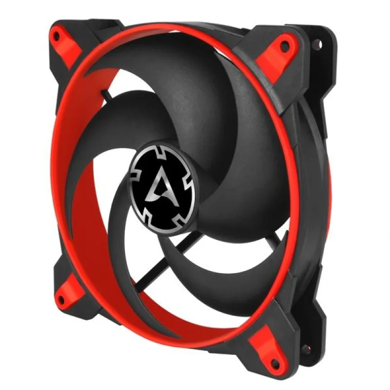 ARCTIC BioniX P140 - 140mm PWM fan, 77.6 CFM Airflow, 200 - 1950 RPM, Black / Red Color - Featured Image
