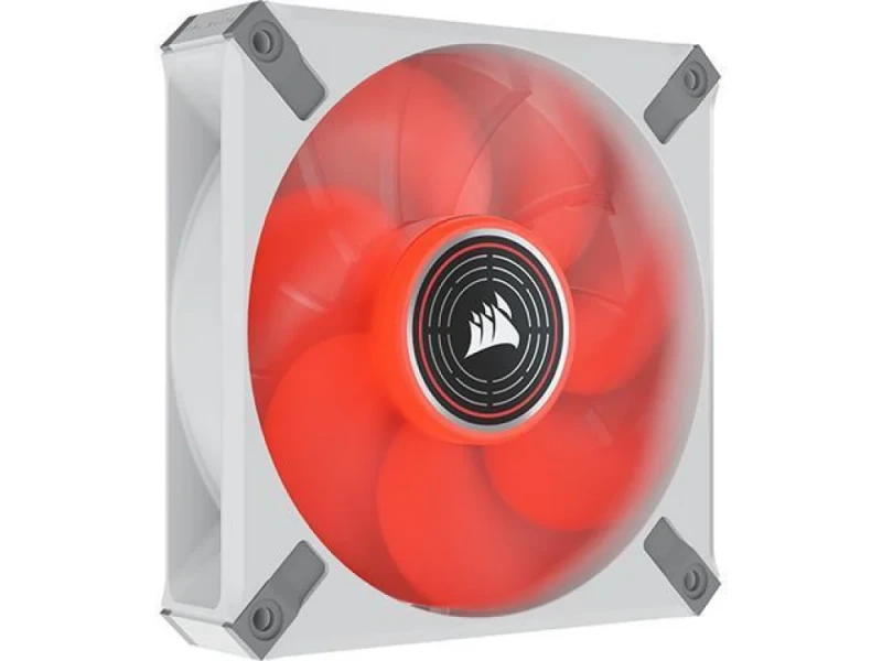 Corsair ML Elite - 120mm PWM fan, 10 - 30.4 dB, 14.86 - 58.1 CFM Airflow, 450 - 2000 RPM, White Color - Featured Image