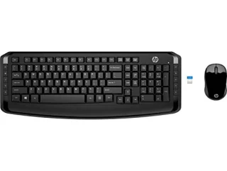 HP Wireless Classic Desktop - Standard Wireless Keyboard, Black Color