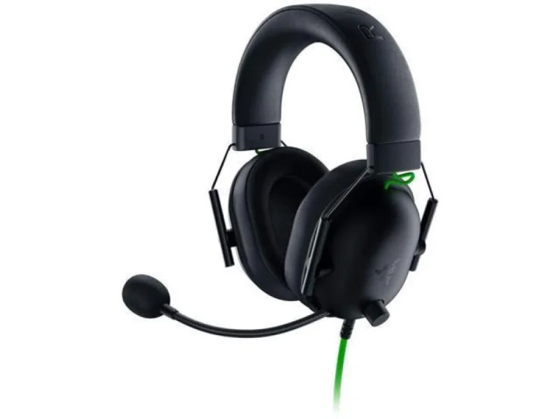 Razer BlackShark V2 X - Gaming headset, Microphone, 12Hz-28kHz, Black / Green Color - Featured Image