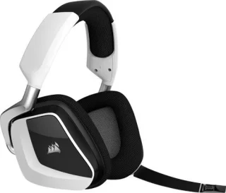 Corsair VOID RGB ELITE - Gaming headset, Wireless, Microphone, 20Hz-30kHz, White Color