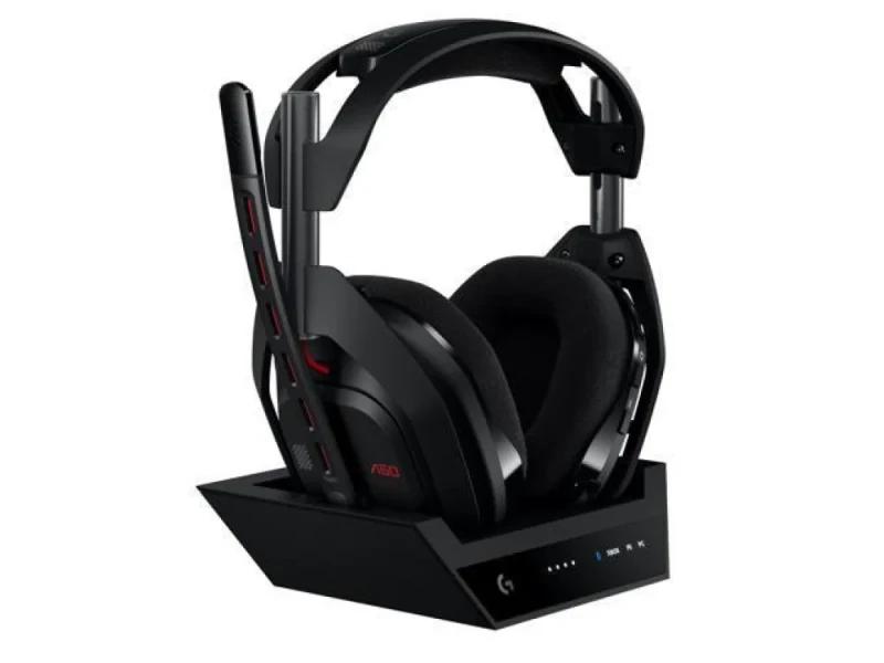 Logitech ASTRO A50 (GEN 5) - Gaming headset, Wireless, Microphone, 20Hz-20kHz, Black / Red Color - Featured Image
