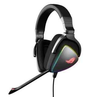 Asus ROG Delta - Gaming headset, Microphone, 20Hz-40kHz, Black / Silver Color