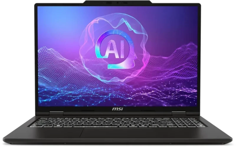 MSI VenturePro A16 AI+ A3HWFTG-004U 16″ Copilot+ PC Notebook – AMD Ryzen AI 9 365 CPU, NVIDIA GeForce RTX 5060 8 GB, 32 GB DDR5, 1 TB NVMe SSD, 16″ FHD+ Touch IPS Display, Wi-Fi 6E, Ethernet, Windows 11 Home, Solid Gray - Featured Image