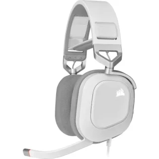 Corsair HS80 RGB - Gaming headset, Microphone, 20Hz-40kHz, White Color
