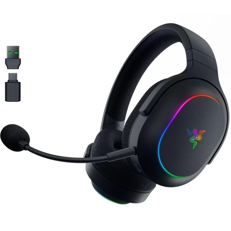 Razer Barracuda X Chroma - Gaming headset, Wireless, Microphone, 20Hz-20kHz, Black Color - Featured Image