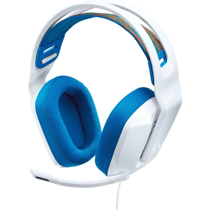 Logitech G335 - Gaming headset, Microphone, 20Hz-20kHz, White / Blue Color - Featured Image