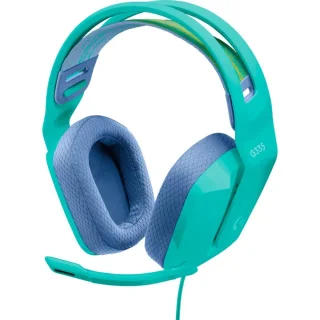 Logitech G335 - Gaming headset, Microphone, 20Hz-20kHz, Green / Purple Color