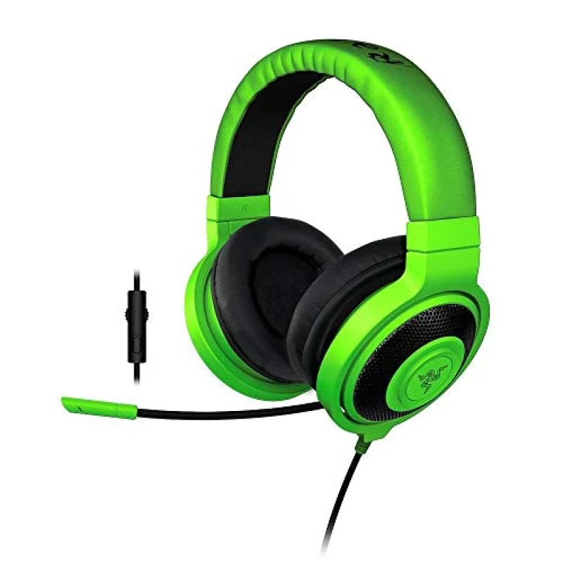 Razer Kraken Pro 2015 - Gaming headset, Microphone, 20Hz-20kHz, Black / Green Color - Featured Image