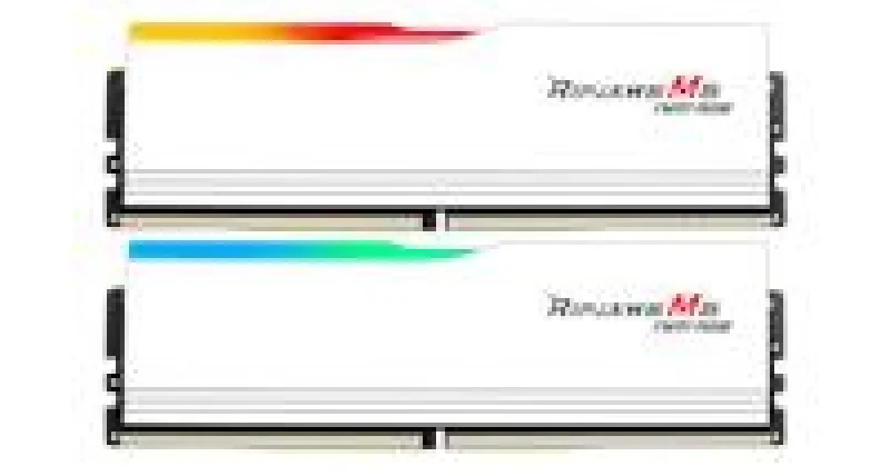 G.Skill Ripjaws M5 Neo RGB 64 GB - 2 x 32GB, DDR5 288-pin DIMM, 6000MT/s, CL28, White color - Featured Image