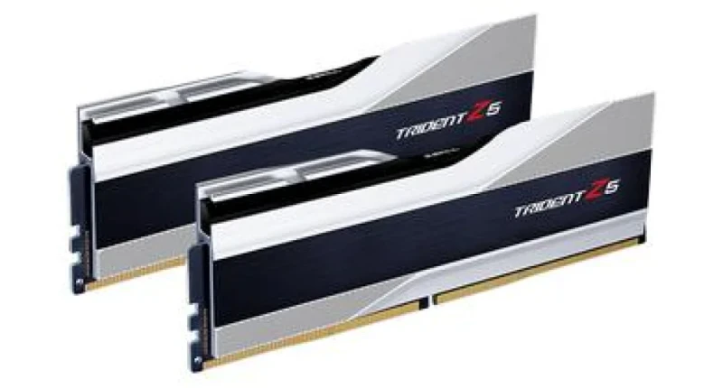 G.Skill Trident Z 32 GB - 2 x 16GB, DDR5 288-pin DIMM, 6400MT/s, CL32, White / Black color - Featured Image