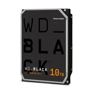 Western Digital WD_BLACK - 10 TB 7200 RPM, SATA 6.0 Gb/s, 3.5", 512 MB Cache memory