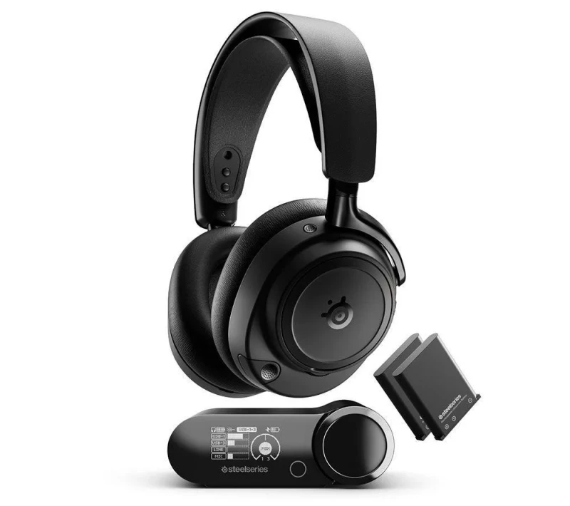 SteelSeries Arctis Nova Elite - Gaming headset, Wireless, Microphone, 10Hz-40kHz, Black Color - Featured Image