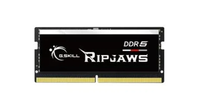 G.Skill Ripjaws 16 GB - 1 x 16GB, DDR5 262-pin SODIMM, 5600MT/s, CL40, Black color - Featured Image