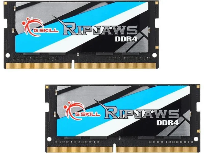 G.Skill Ripjaws 16 GB - 2 x 8GB, DDR4 260-pin SODIMM, 2400MT/s, CL16, Black color - Featured Image