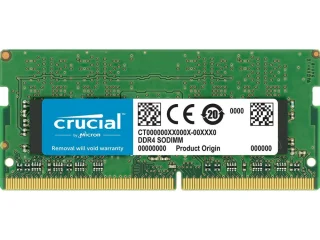 Crucial CT8G4SFS8266 8 GB - 1 x 8GB, DDR4 260-pin SODIMM, 2666MT/s, CL19, Green / Black color