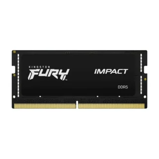 Kingston FURY Impact 32 GB - 1 x 32GB, DDR5 262-pin SODIMM, 5600MT/s, CL40, Black color