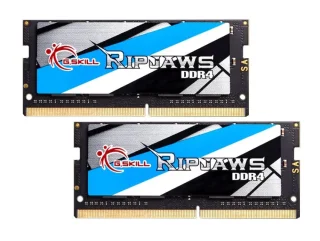 G.Skill Ripjaws 32 GB - 2 x 16GB, DDR4 260-pin SODIMM, 3200MT/s, CL22, Black color