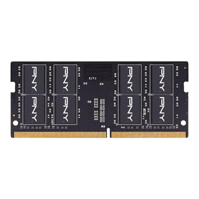 PNY MN8GSD43200-TB 8 GB - 1 x 8GB, DDR4 260-pin SODIMM, 3200MT/s, CL22, Black color - Featured Image